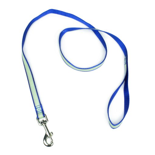 Guia Luminosa Azul Para Cães