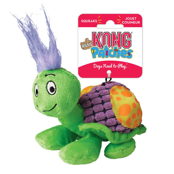 Pelúcia Patches Picnic Turtle (Tartaruga) - Kong