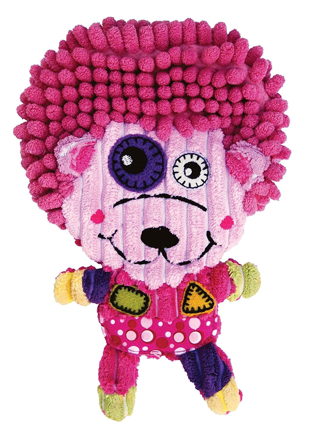 Pelúcia com Camada Reforçada Romperz Hedgehog (Ouriço) - ROSA - Kong