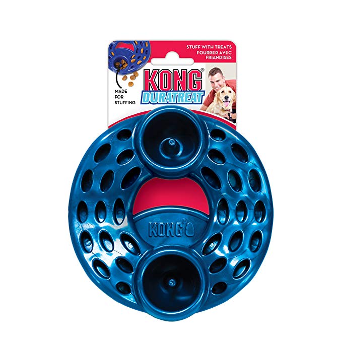 Dispenser para Cães Duratreat Ring (Forma de Anel) - AZUL - Kong