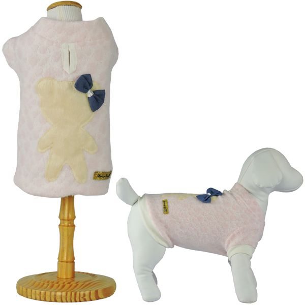 Casaquinho Jacquard (Rosa) - Bonito pra Cachorro