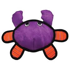 Pelúcia Roughskinz Crab (Caranguejo) - ROXO - Kong