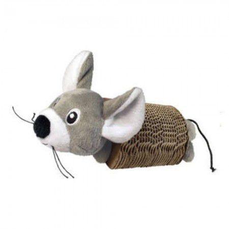 Arranhador para Gatos Active Scratcher With Toy (Brinquedo Rato) - Kong
