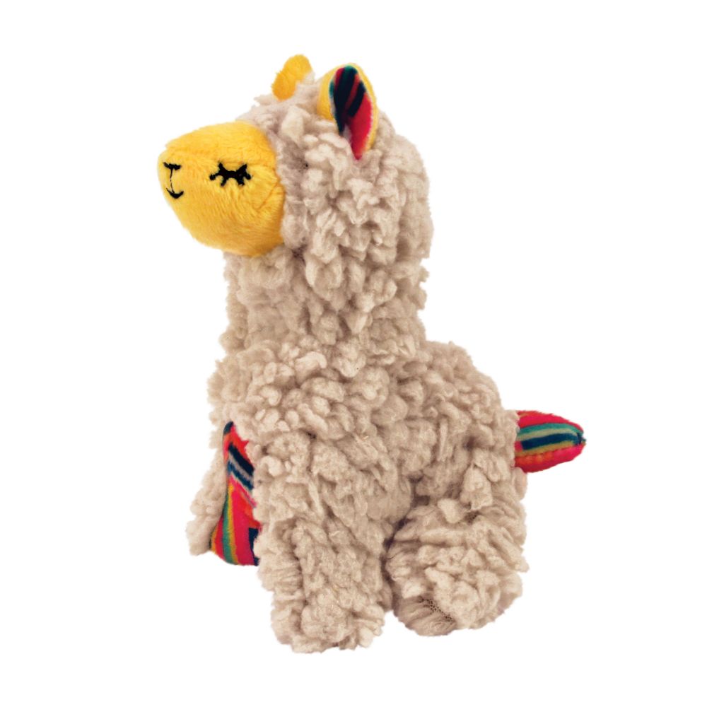 Pelúcia para Gatos Softies Buzzy Llama (Lhama) - BEGE - Kong