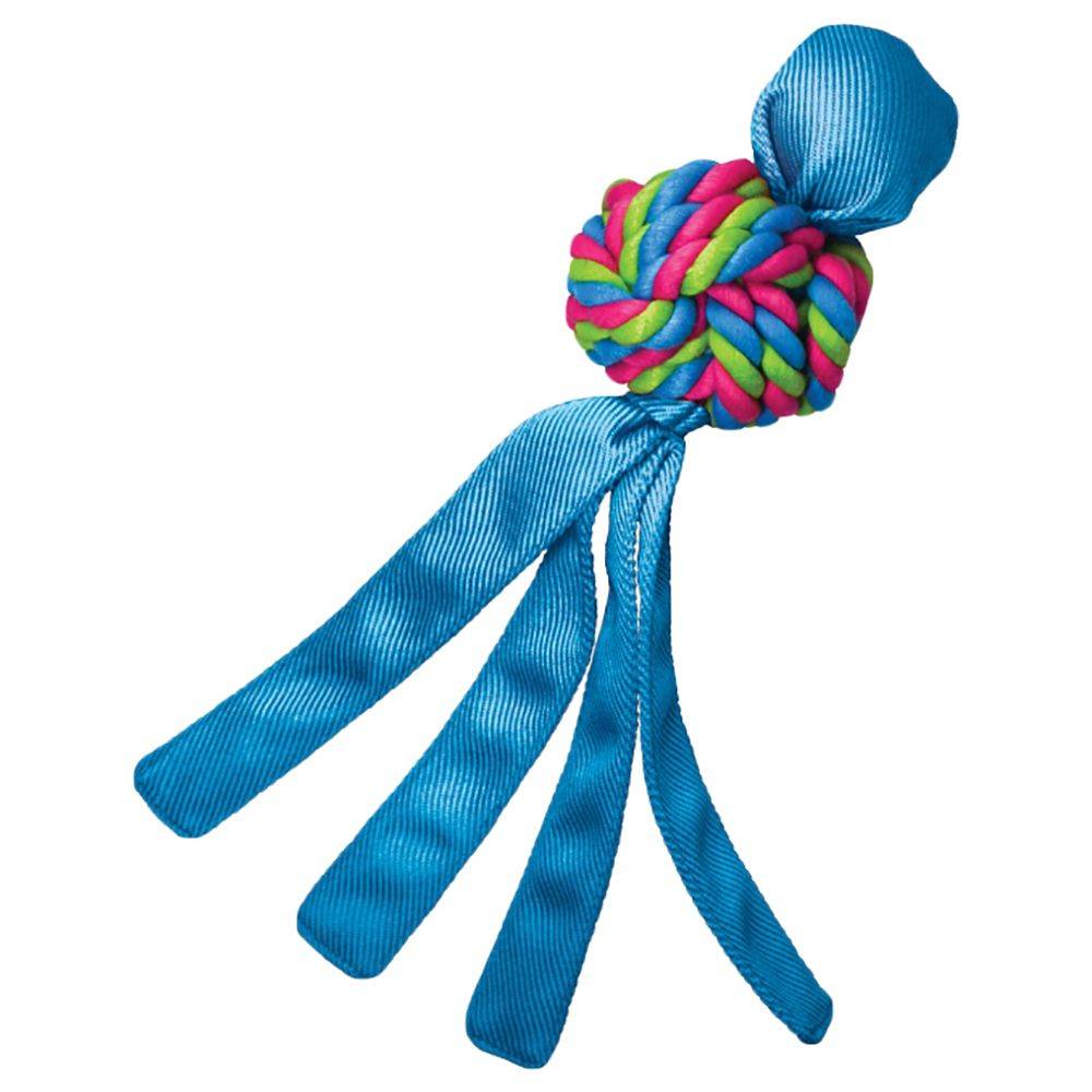 Brinquedo com Apito para Cães Wubba Weaves - AZUL - Kong