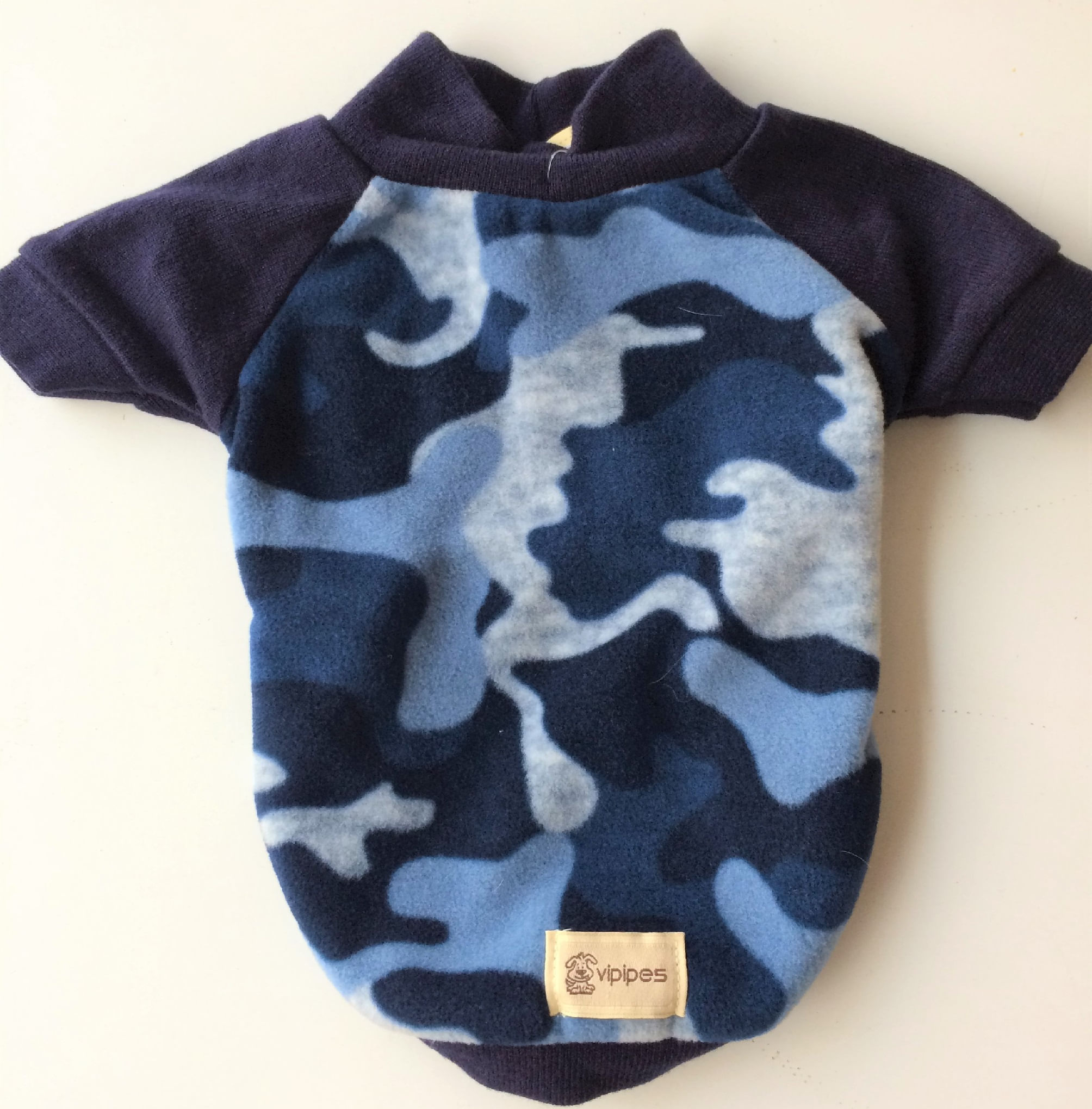 Camisa Soft Camuflado (Marinho) - Vipipes