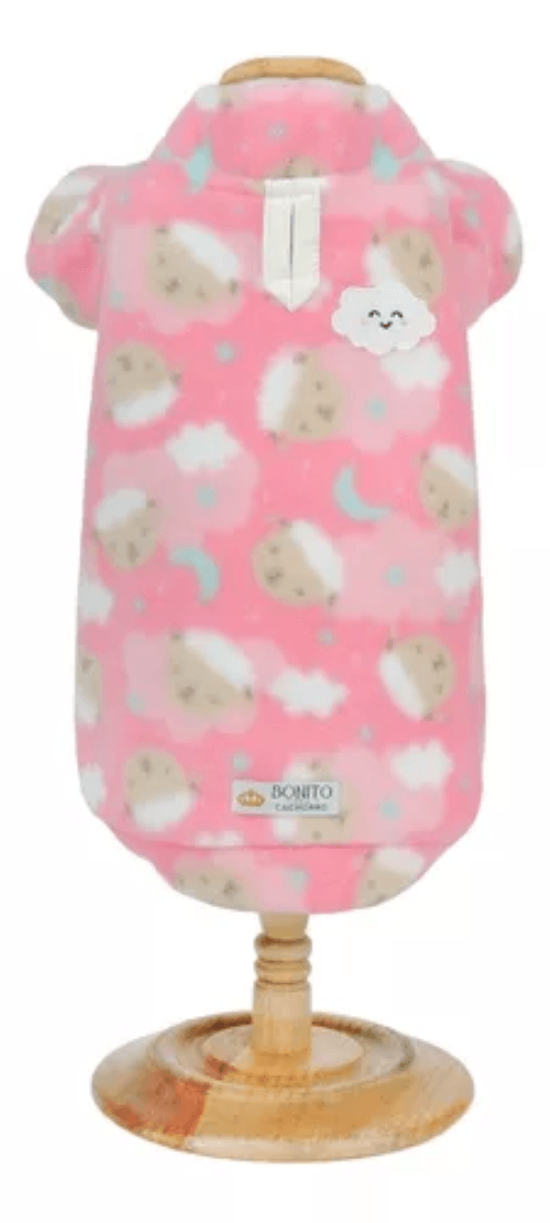 Blusa Nuvem Ovelha Rosa - Bonito pra Cachorro